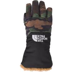 S Mittens The North Face Shasta Glove - Boys' - Black Camo Print/Utility Brown