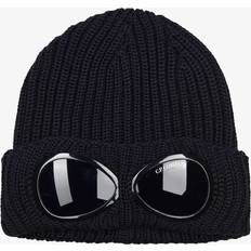 C.P. Company Mützen C.P. Company Knitted Merino Goggle Beanie - Herren - Blau