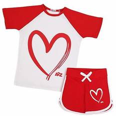 Red Other Sets Children's Clothing A2Z Kids Kids Raglan Style Sleeve T-Shirt - Red