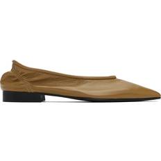 BY FAR Brown Carré Loafers - BR044 Sparrow - IT