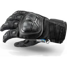 Sveg Waterproof Motorcycle Gloves - Black