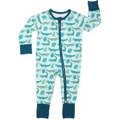 Bamboo Convertible Baby Pajamas - Green