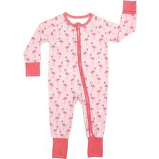 Bamboo Convertible Baby Pajamas - Pink