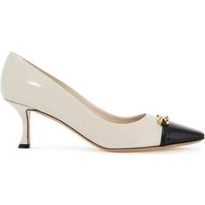 Ferragamo Pumps Ferragamo Gancini Ornament Pump Women White