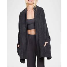 Barefoot Dreams Cozychic Cable Weave Blanket Wrap Blankets