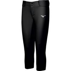 Mizuno Women's Belted Stretch Fastpitch Softball Pant, Black