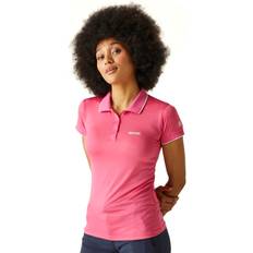 Violet Polos Regatta Remex II Quick Dry Wicking Active Polo Shirt - Pink