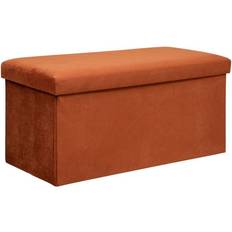 Poggiapiedi Atmosphera Sgabello 197333C Pouf Doppio Pieghevole Poggiapiedi