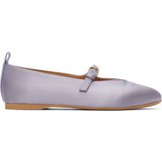 Purple - Women Ballerinas JW Anderson Purple Satin Ballerina Flats - Light/Pastel PUR