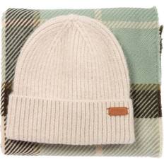 Damen - Grün Halstücher & Schals Barbour Pendle Beanie & Schal Set - Beige - Female