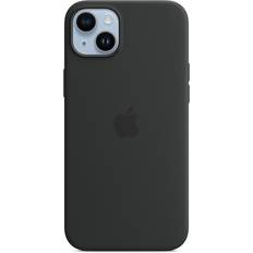 Apple iPhone 14 Plus Mobilskal Apple Baksidesskydd för mobiltelefon MagSafe-kompatibilitet silikon midnatt för iPhone 14 Plus