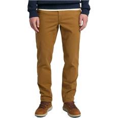 Jaune Pantalons Timberland Claremont Brushed Twill Chino Pants Braun Men