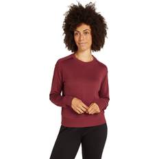 Icebreaker Tröjor Icebreaker Crush II L/S Sweatshirt - Red