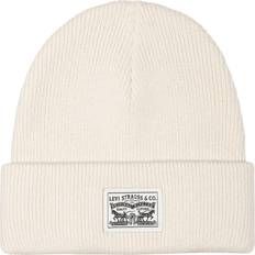 Levi's Beanies Levi's Cream Backpatch Beanie - Beanie