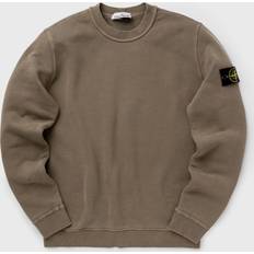 Stone Island Men Sweaters Stone Island Crewneck Sweater - Brown Male