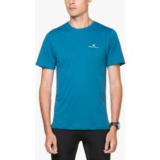 Ronhill Tops Ronhill Core Short Sleeve Tee - Deep Teal/Acid