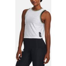 Stretch Tank Tops Under Armour Run Everywhere Tank Top Women - White