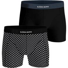 Björn Borg Premium Cotton Stretch Boxer 2-Pack Herr - Multipack