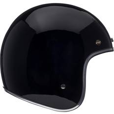 Bell Custom 500 Open-Face Motorcycle Helmet(Solid Black, Large)