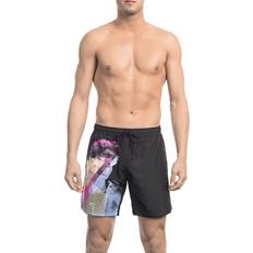 One Size Swimming Trunks Bikkembergs Black Polyester Swimwear - XL