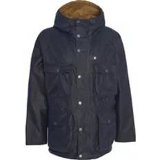 Barbour Marine Utility Vokset Jakke Tarn Stil - Blue