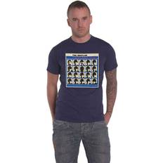 Denim - Unisex Tops The Beatles A Hard Day's Night Album Cover T-Shirt - Blue