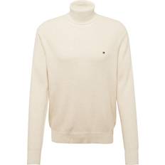 Beige - Herre - Polotrøjer Sweatere Tommy Hilfiger Pullover - Creme