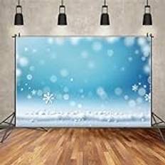 Photo Backgrounds Backdrop Professional Store Bakgrund baby jul blå foto studio bakgrund snö golv snöflinga fest dekoration fotografi tillbehör