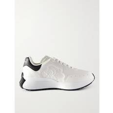 Alexander McQueen Trainers Alexander McQueen Crest Runner Sneakers - White