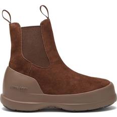 Moon Boot Luna Suede Chelsea Boots - Brown