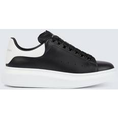 Alexander McQueen Men's Oversized Leather Trainers - Black
