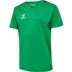 XL T-shirts Hummel Authentic Pl Jersey Spillertrøje - Grøn/Mørkegrøn/Sort/Hvid