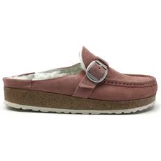 Birkenstock Buckley Shearling Suede Leather - Pink Clay