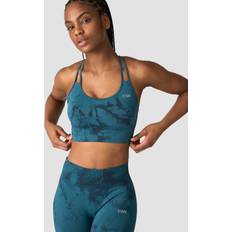 Dame - Grønne BH-er Define Seamless Tie Dye Sports Bra - Green