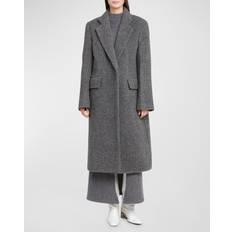 Alpaca Outerwear Jil Sander Zweireihiger Mantel Aus Alpakamischung