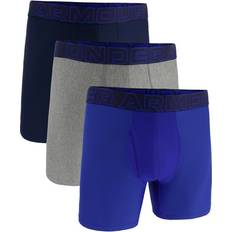 Under Armour Herre Underbukser Under Armour Ua Performance Tech Boxerjock 6 In 3-Pack - Royal/Steel