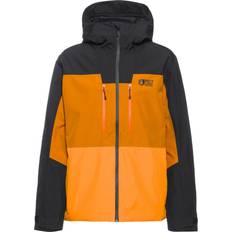 Orange - Skiing Jackets Picture Object Jacket - Black