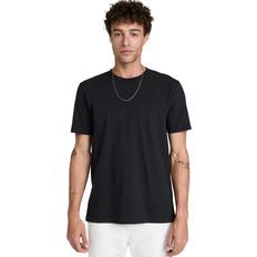 Denim T-shirts Frame Frame Solid Crewneck Tee - Noir