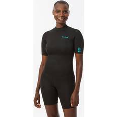 Olaian Decathlon Surfing Shorty Wetsuit 100 Neoprene 1.5mm Black XS