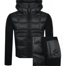 C.P. Company Black Merino Wool Down Jacket - BLACK999