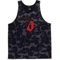 Bape Tank Tops Bape Reversible Mesh Top - Gray