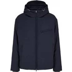 Emporio Armani XXL Jackets Emporio Armani Down-Filled Hooded Jacket - Blue