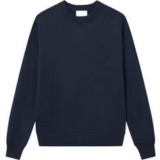 Les Deux Sweatshirts Tröjor Les Deux Gary Cotton Knit 2.0 Herr Tröjor - Dark Navy