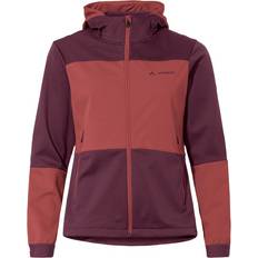 Dam - Friluftsjackor - Lila Vaude Qimsa Hooded Softshell Jacket II - Women's