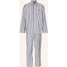 Rayé Pyjamas BOSS Urban 10259972 Pyjama - Weiss/Dunkelgrau