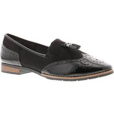 Jana Lage schoenen Jana Jovie Womens Flat Shoes - Black