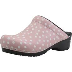 Dame - Pink Træsko Sanita Damen Offener Clog Original-Fenja Rose