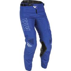 Adult Motorcycle Trousers Fly Racing Kinetic Fuel, Textilhose Blau/Weiß Erwachsene