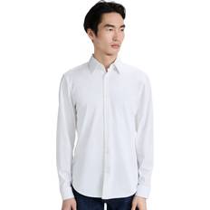 Theory Sylvain Structure Knit Shirt - White