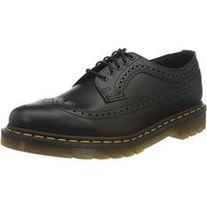 Nero Oxford Dr. Martens Glattleder Brogues Schuhe - Schwarz